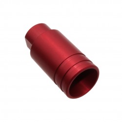 AR-10/LR-308 Flare Can Recoil Compensator Aluminum Red